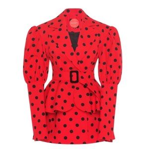 Marianna Senchina Pilka Dot Blazer Dress